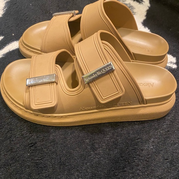 Gently used Alexander McQueen oversized sandals